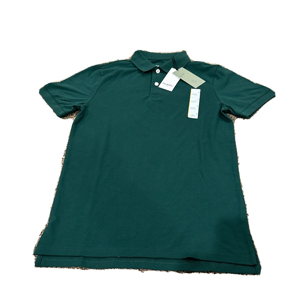 Goodfellow Men's Green Collard Button-Down Shirt Size S NWT