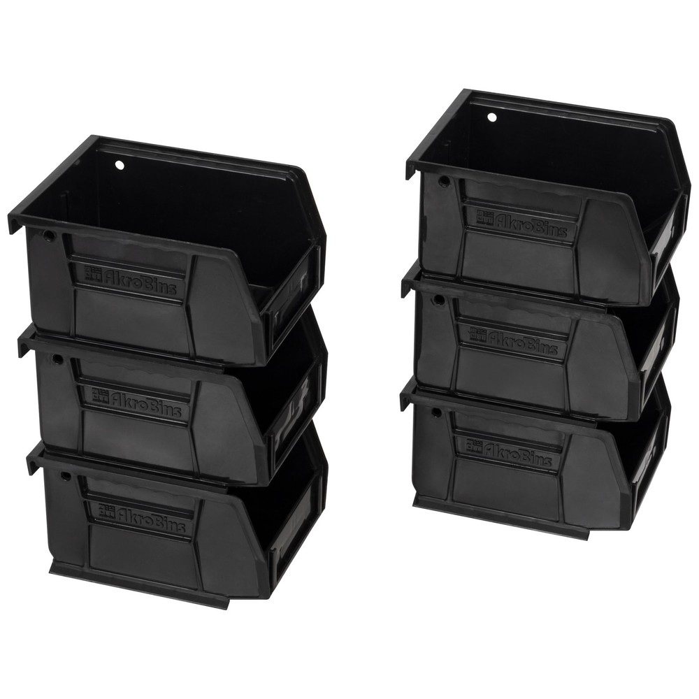 30210 AkroBins Plastic Storage Bins, Space-Saving Stackable Bins for Garage, ...