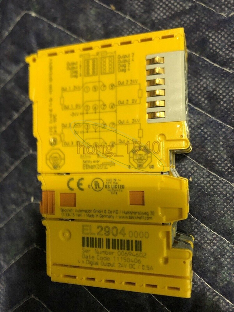 one Beckhoff module EL2904 Used