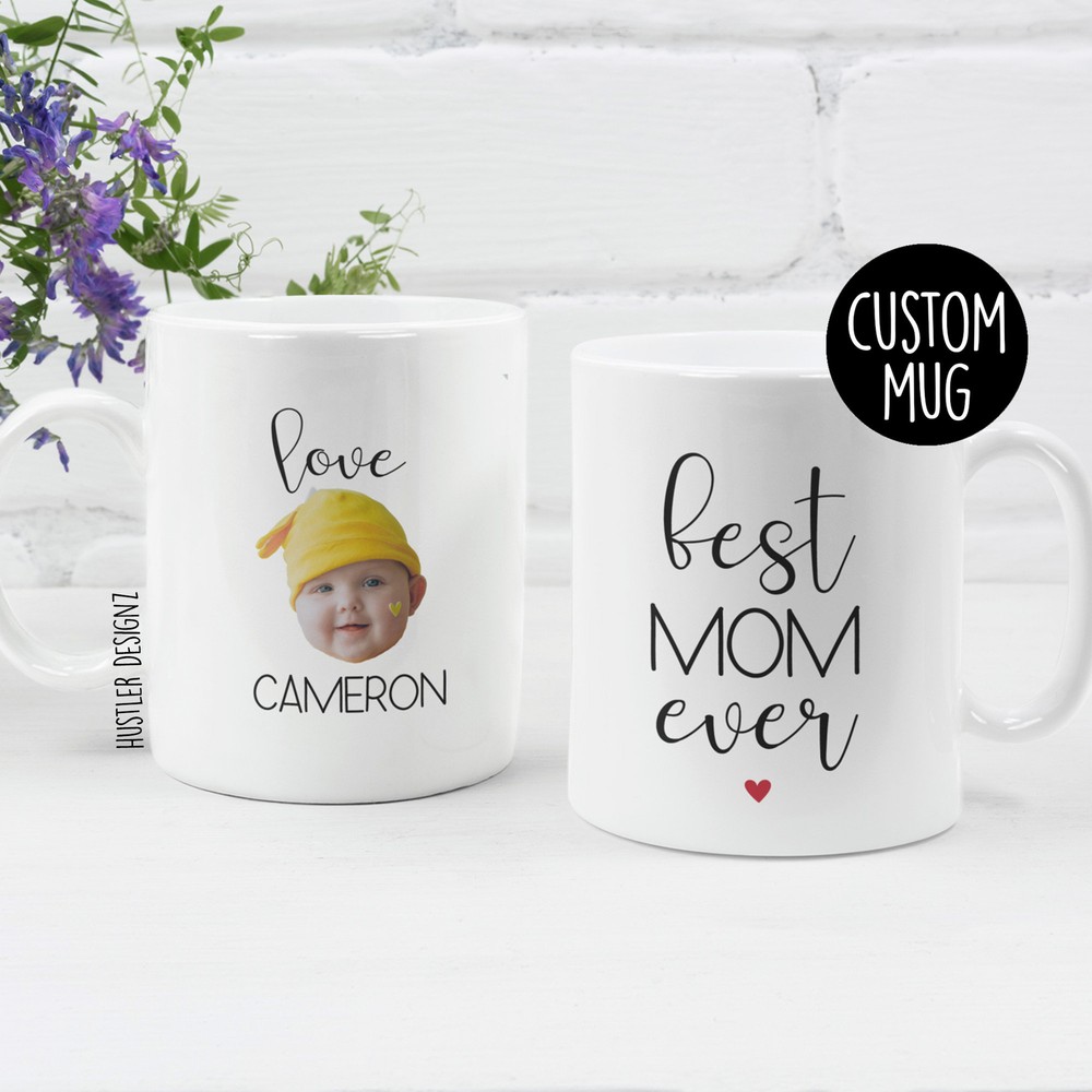 Best Mom Ever Mug Gift For Mom Baby Photo Gift Mom Gift Mom Mug Personalized Mug