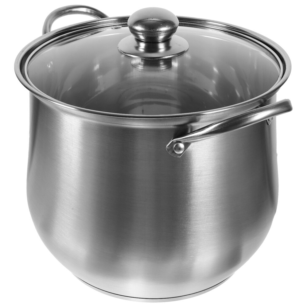 Stainless Steel Stock Pot with Handle for Cooking and Boiling
