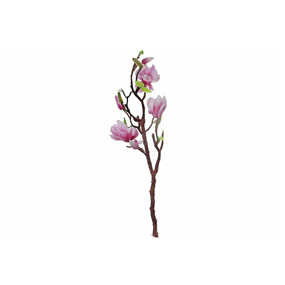 Magnolia Large Purple Pink Floral Spray Bouquet  
