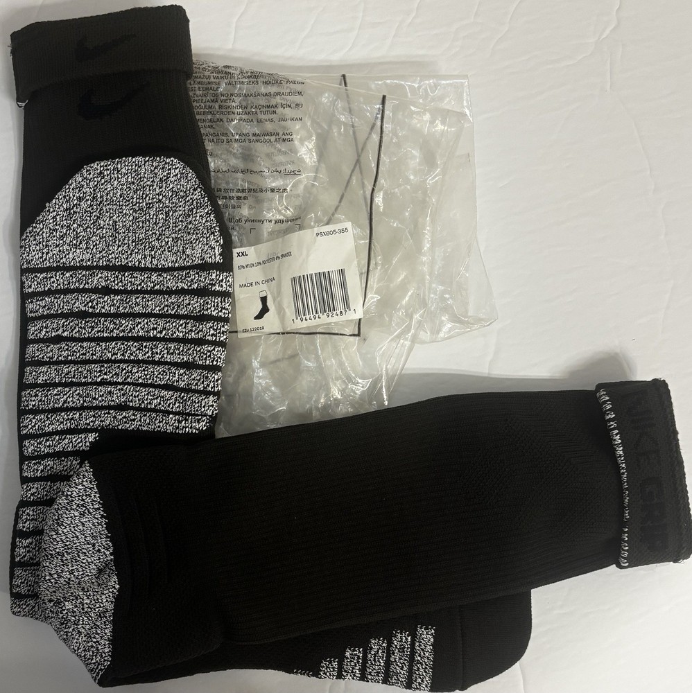Nike XXL Vapor Grip Athletic Socks Nightmare Green Men 2XL PSX605 355