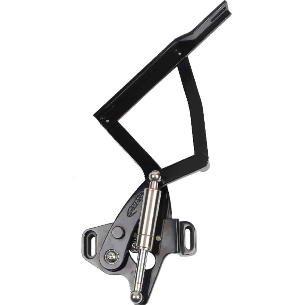 Eddie Motorsports MS149-33BA Billet Hood Hinges 1962 Chevy Impala Black Anodized