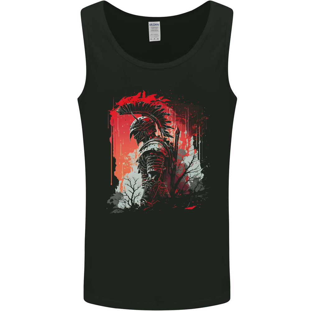 Wandering Gladiator Spartan Bodybuilding MMA Mens Vest Tank Top