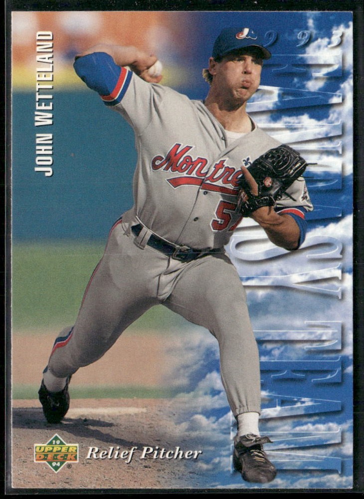 1994 Upper Deck #32 John Wetteland Montreal Expos