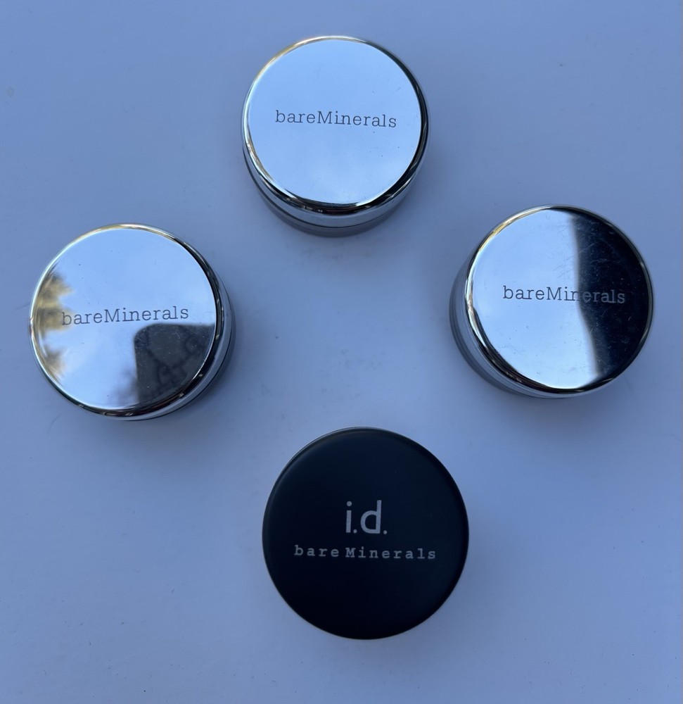 NEW Bare Minerals LOT OF 4 eyeshadows Rare 0.28G Bare Escentuals Hard to Find