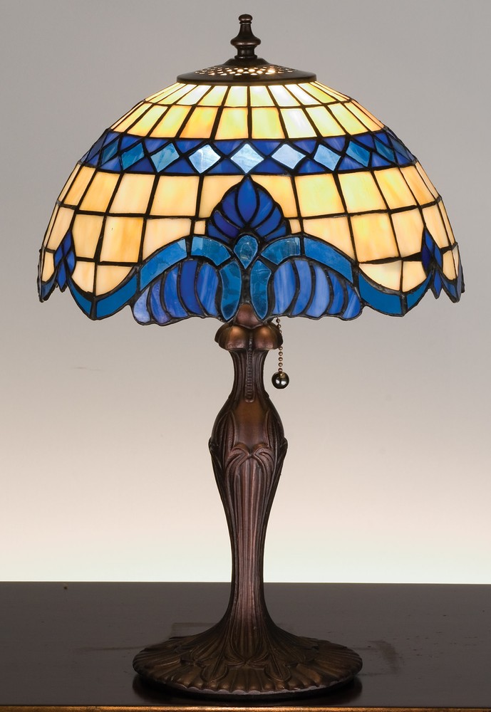 Meyda Tiffany 31201 Stained Glass / Tiffany Accent Table Lamp - Tiffany Glass