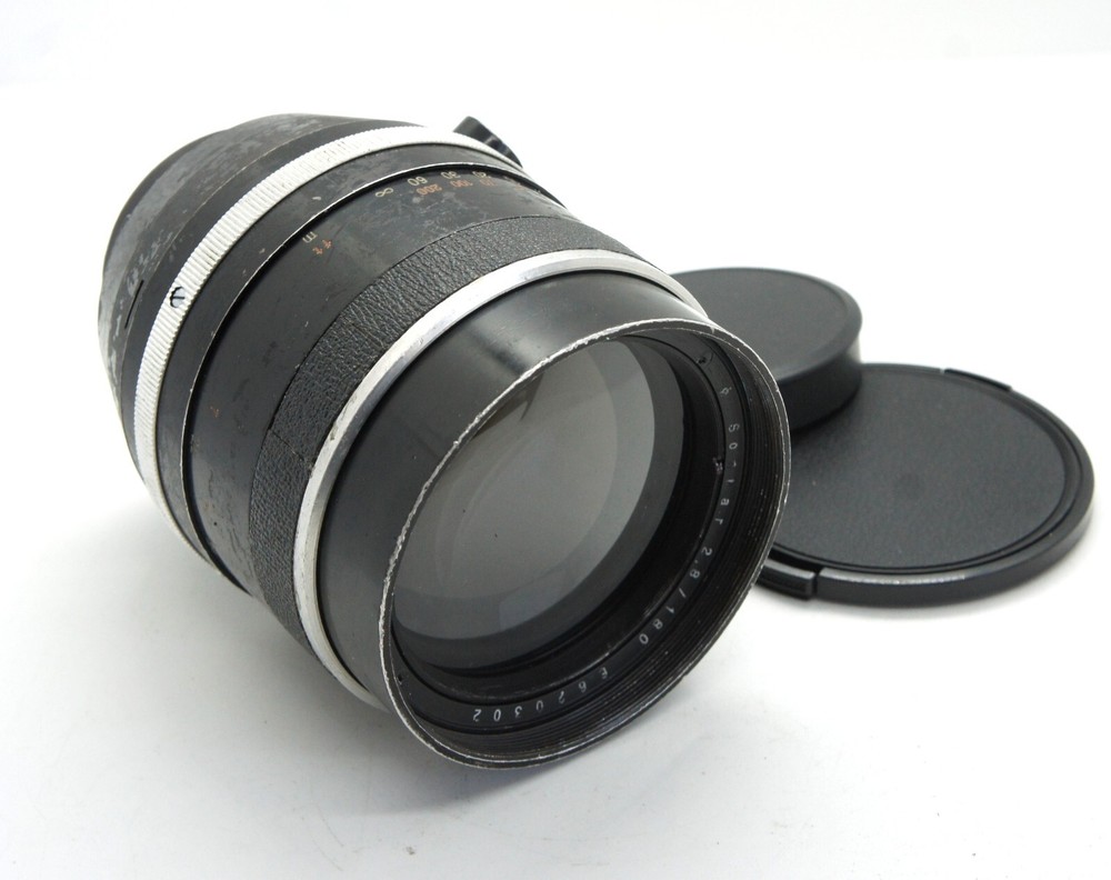 Vintage Carl Zeiss Jena Sonnar 180mm f/2.8 Pentacon Six Medium Format Lens First Edition