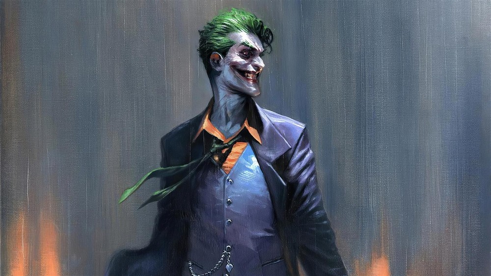 Joker DC   Metal Art Print Comics Poster 8in x 12in Lot Up