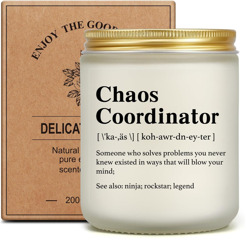 Thank You Gifts for Chaos Coordinator, Boss Gifts for Women Office Gifts for Bos