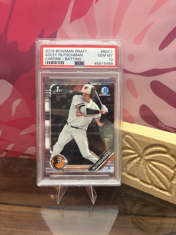 2019 Bowman Draft - Chrome Adley Rutschman #BDC-1 Batting (RC)