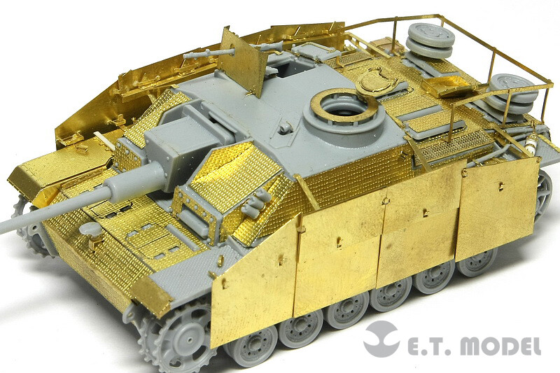ET Model 1/72 E72-019 WWII German StuG.III Ausf.G Schurzen Late For DRAGON Kit