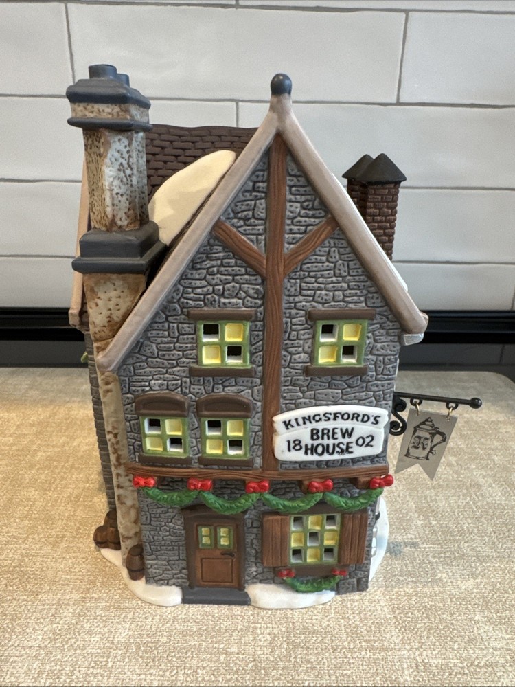Department 56 Dickens’ Village Series “Kingsford's Brew House” 1993 #5811-4
