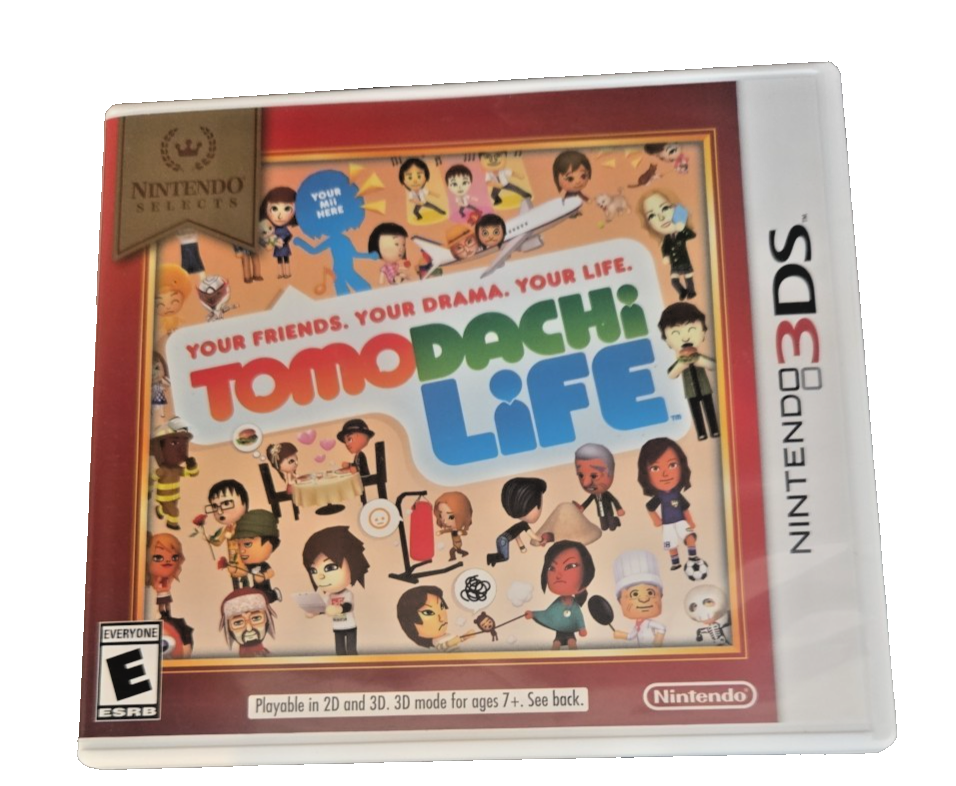 Tomodachi Life (Nintendo Selects) (3DS, 2016) - Preowned