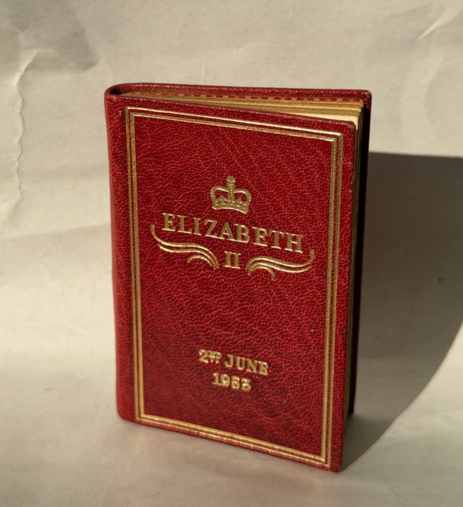 1953 Miniature Coronation Book Queen Elizabeth II – St. Onge Limited 2000 copies