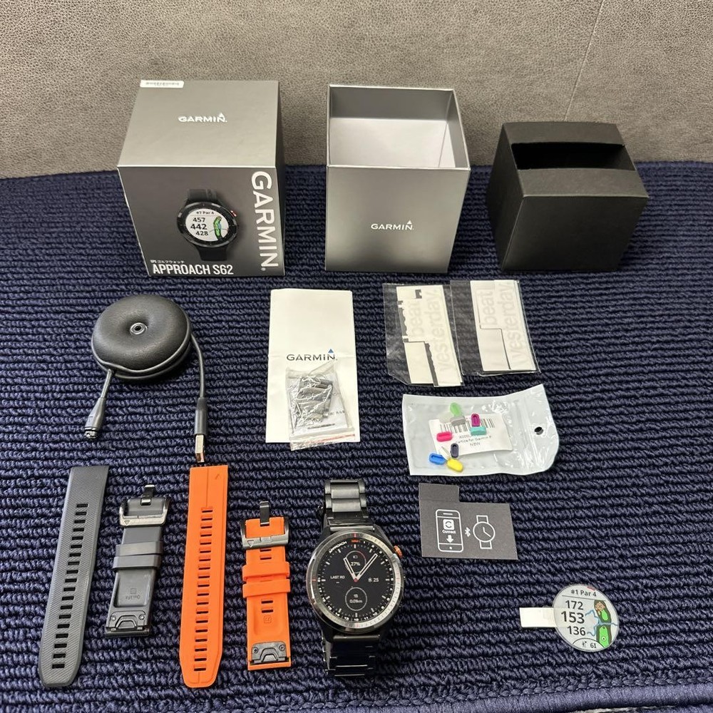 Garmin Approach S62 Premium Golf GPS Watch with Navigation