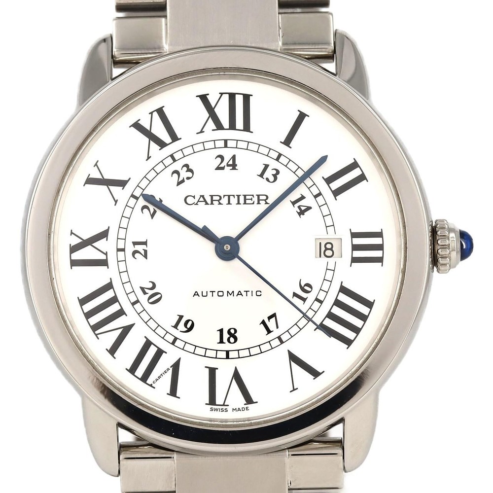 Authentic Cartier Ronde Solo XL W6701011 SS Automatic  #270-004-033-7484