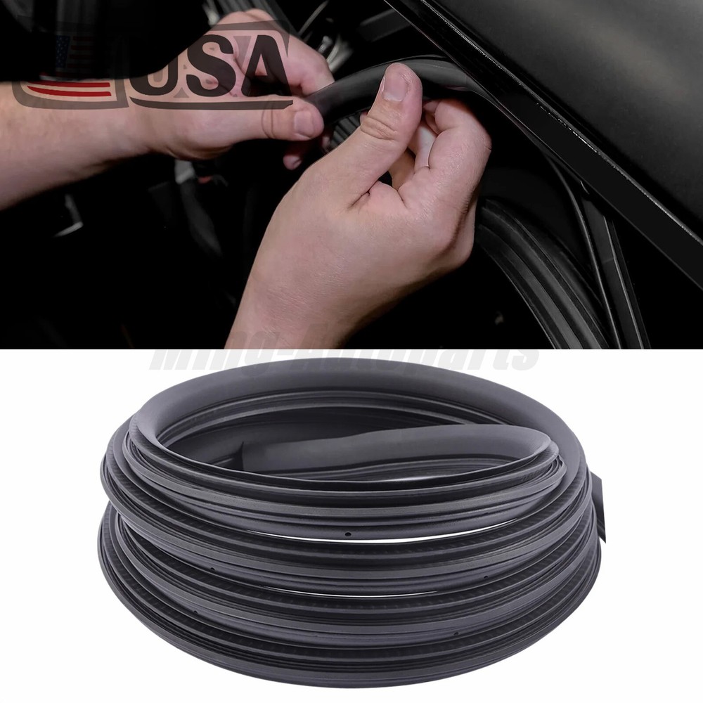 For 07-14 Chevrolet GMC Cadillac SUV Front LH or RH Door Weatherstrip Seal Side