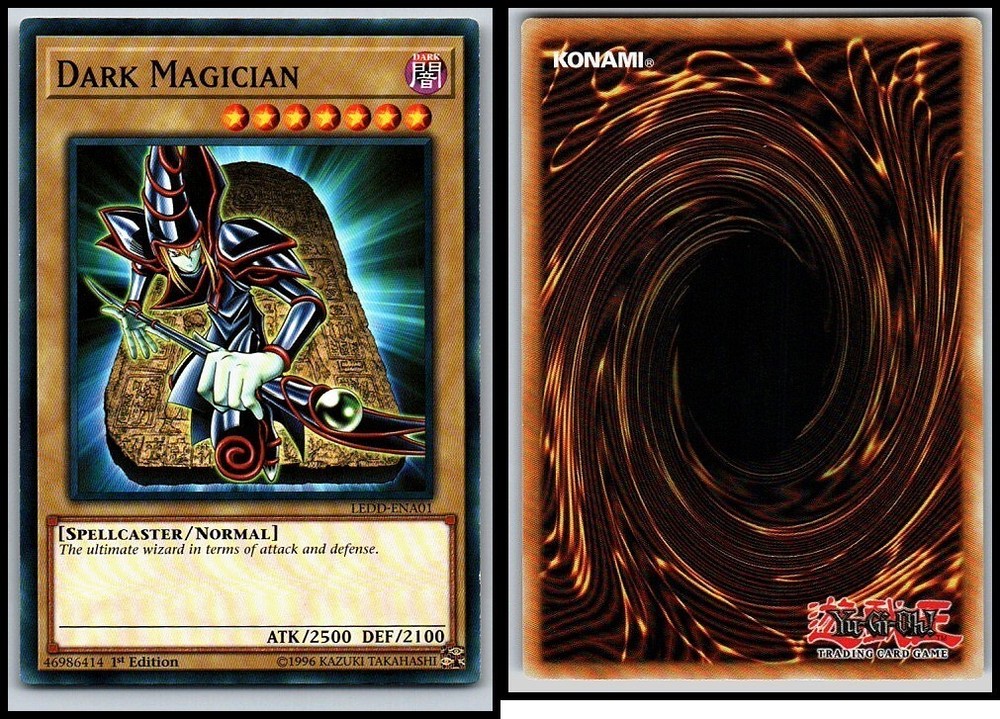 Dark Magician LEDD-ENA01 1st Edition YuGiOh Ultra Rare Card