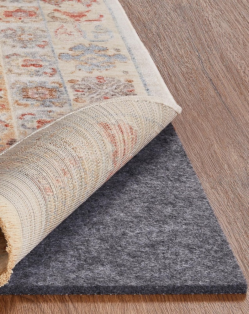 Veken Non Slip Cushioned Runner Rug Pad Gripper 2 2' x 7' (Rectangular), Grey