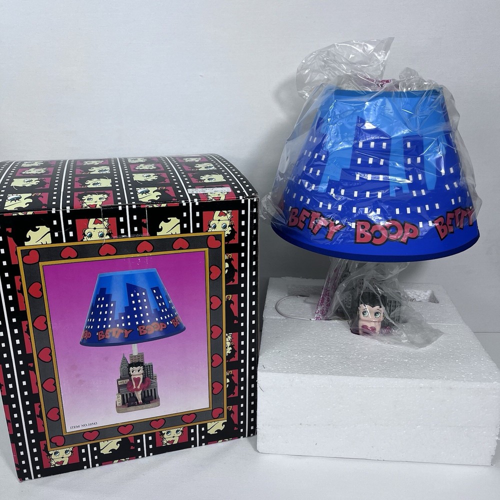 Vintage Betty Boop Desk Lamp 1998 King Features Syndicate / Fleischer Home Decor
