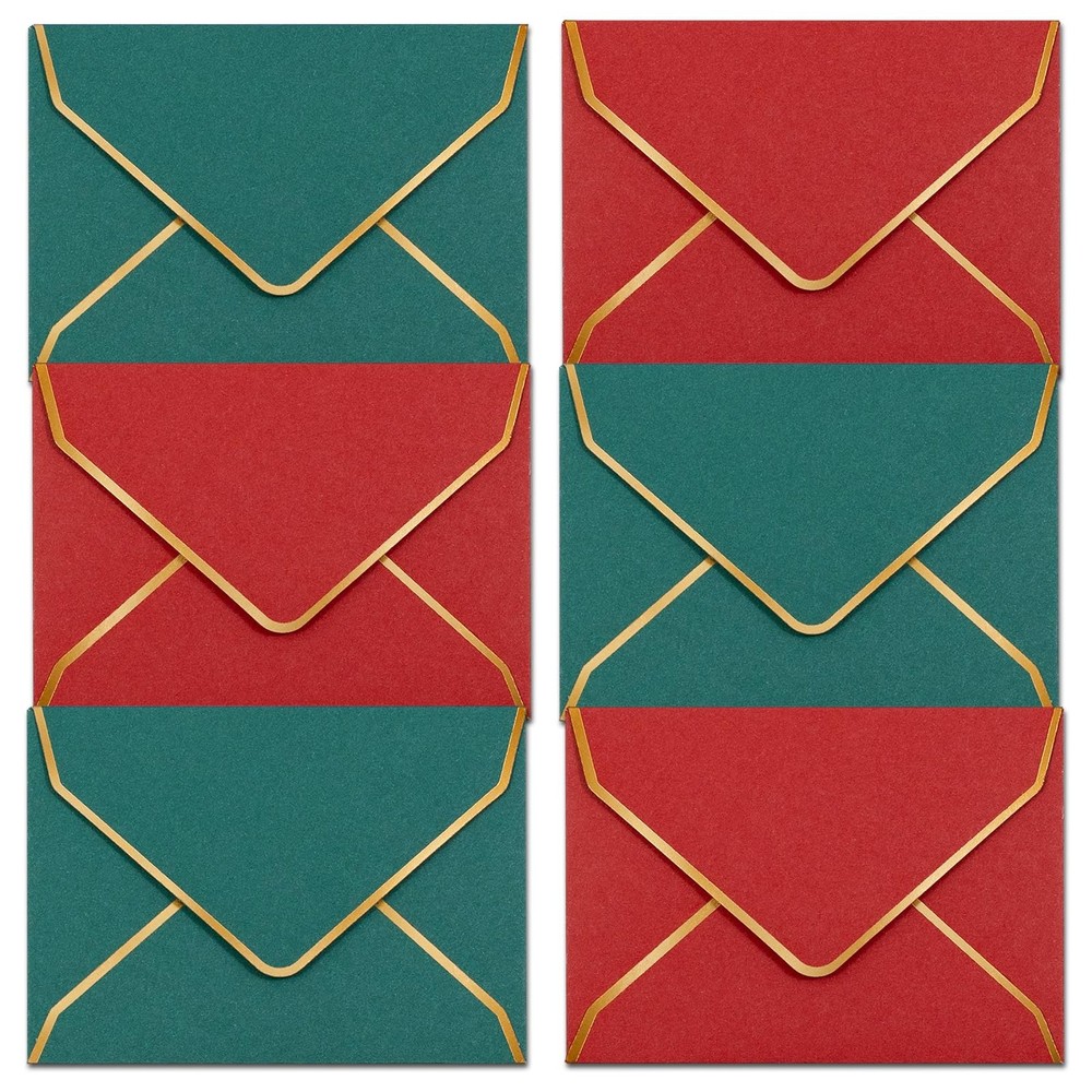 Gift Card Envelopes - 100-Count Mini Envelopes, Paper 3.7