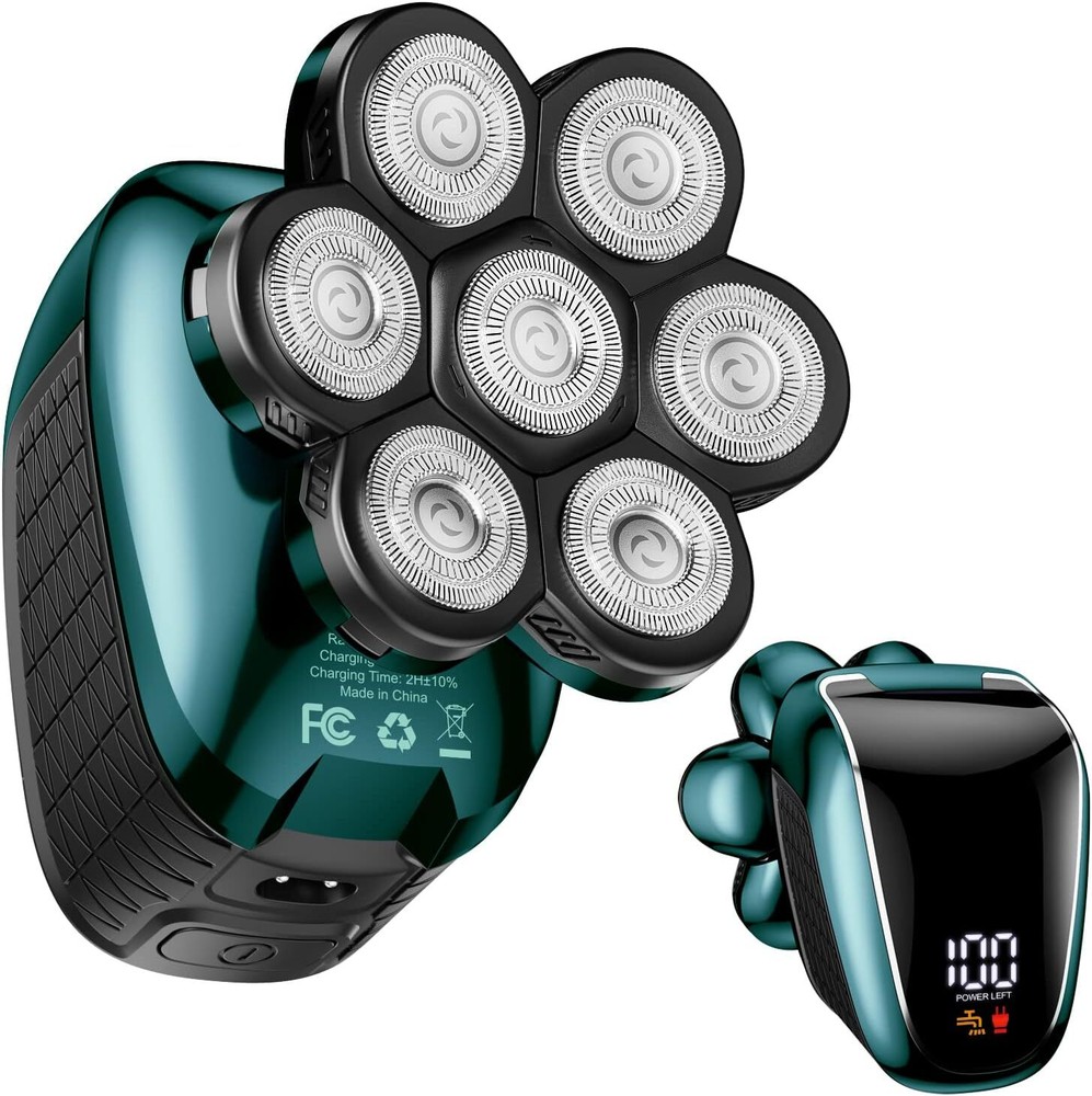 Head Shaver 7D, Wyklaus Head Shavers for Bald Men, Head Electric Razor