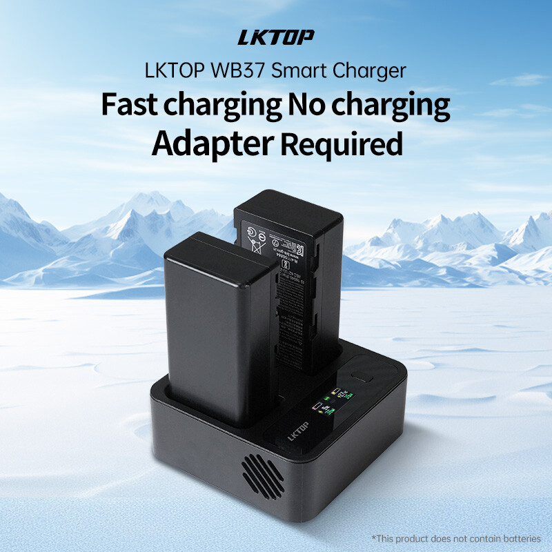 Smart Battery Charger Fast Charging Hub For DJI RC Plus Remote Controller WB37