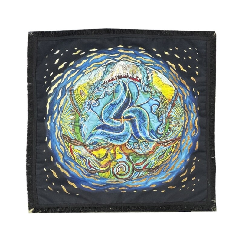 Star Sea Pattern Tarot Altar Cloth Witchcraft Supplies Tapestry