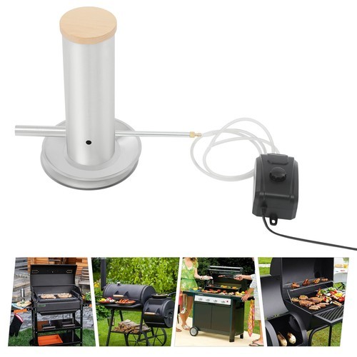 Electric Cold Smoke Generator - Stainless Steel, Portable BBQ Smoker