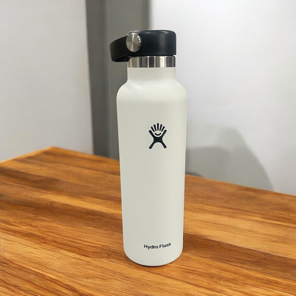 Hydro Flask 21 Oz White Vacuum Insulated Stainless Steel Water Bottle
