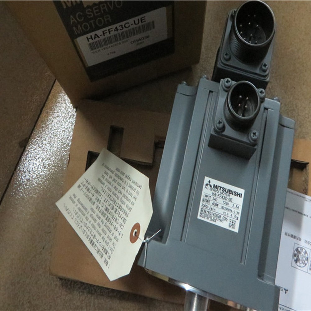 1PCS New Mitsubishi servo motor HA-FF43C-UE HA-FF43C-UE Fast Ship