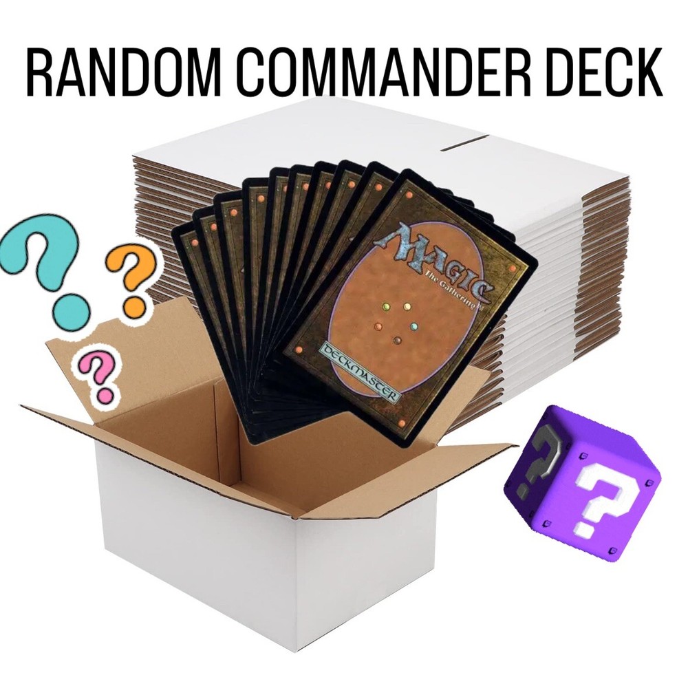 Random Budget Commander EDH Deck MTG Magic the Gathering 100 Cards