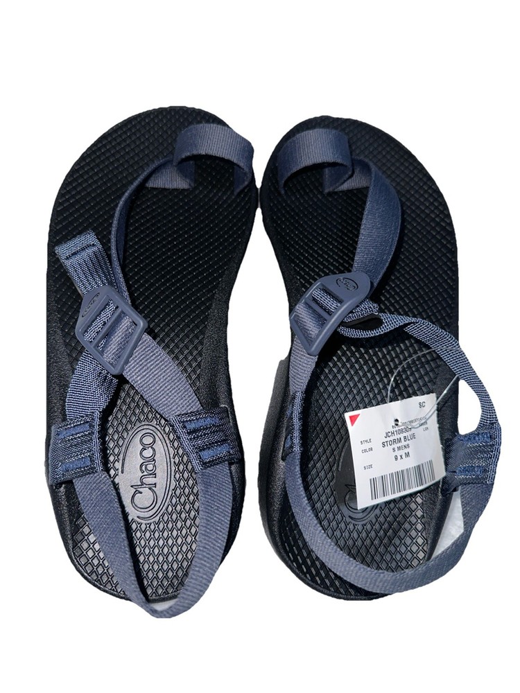 Chaco Bodhi Men's Toe Loop Sports Sandals Storm Blue/ Black  New JCH108309