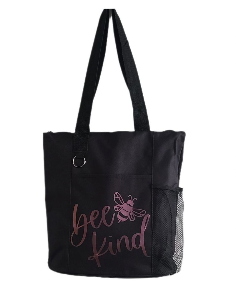 Stylish Bee Kind Reusable Tote Bags for Everyday Use