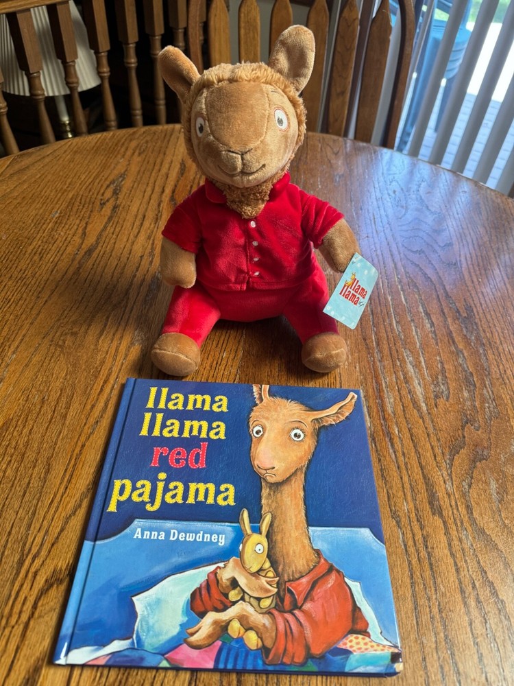 Kohl’s Cares For Kids Plush Llama Llama Soft Red Pajama Stuffed Animal and book