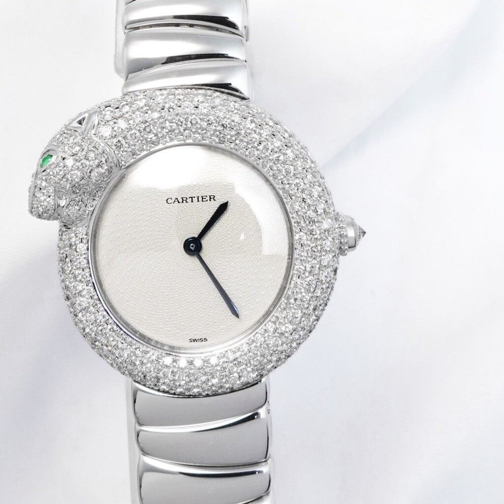 CARTIER PANTHERE 1925 Panther K18WG Diamond K18WG Women Watches Watch