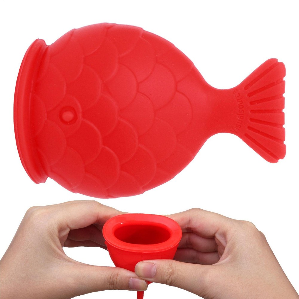 Silicone Fish-Shaped Lip Plumper for Natural Plumping & Enhancer