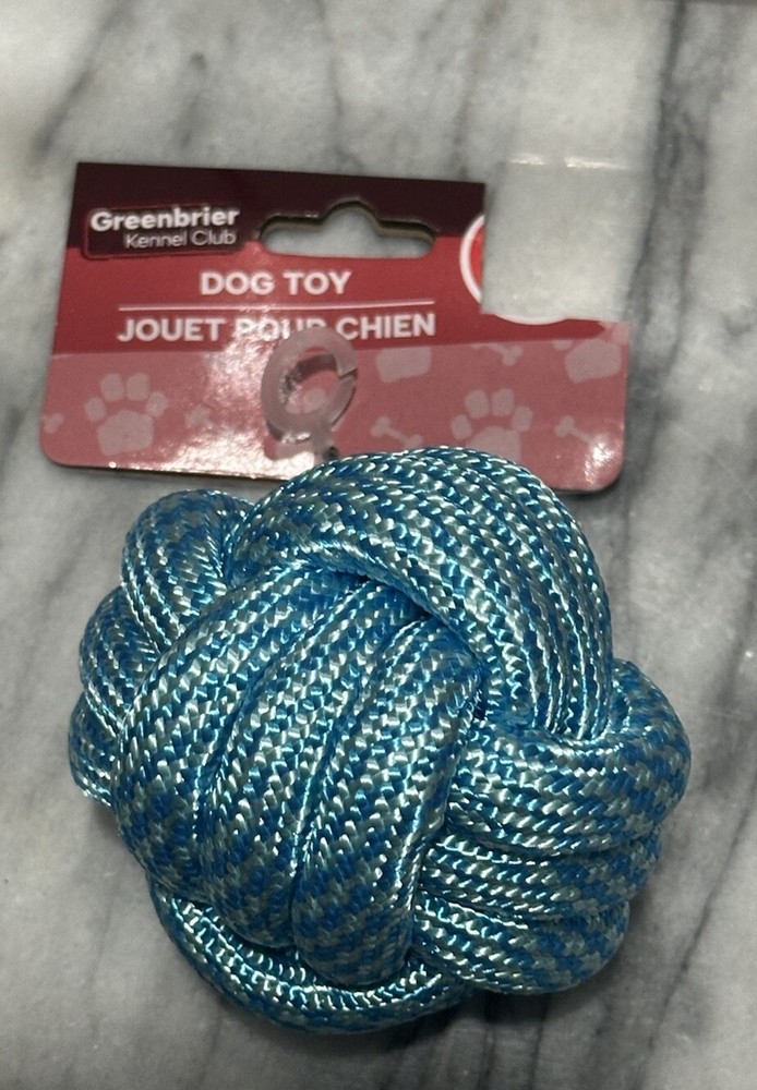 Dog Chew Toy Rope Heavy Duty Chewers, Dog Ball for Dogs,  Multicolor 3 In