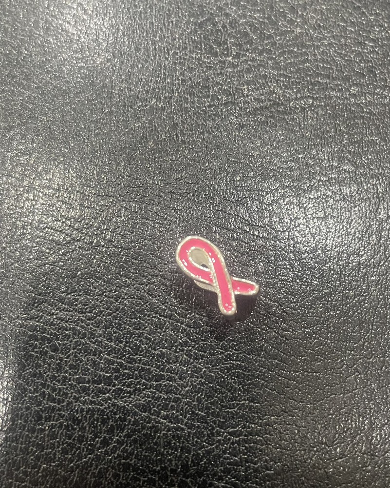 Stylish Mother's Day Pink Bow Enamel Pandora-Style Alloy Charm with Free Postage-image