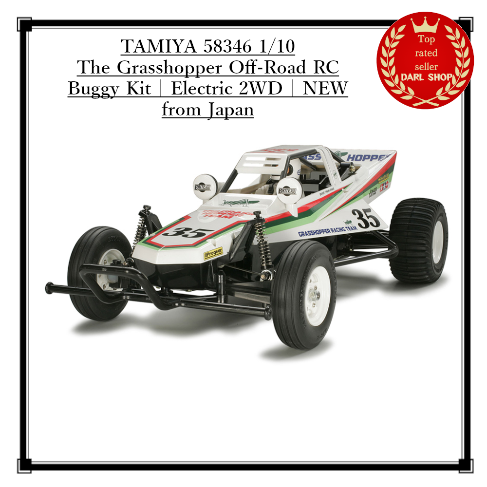 TAMIYA 1/10 Grasshopper Off-Road RC Buggy Kit 2WD Electric NEW JPN
