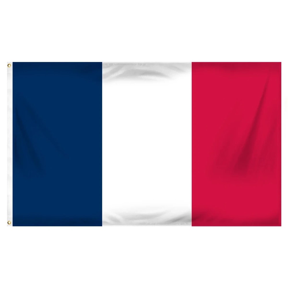 3x5 France French Flag Super-Poly Premium Fade Resistant 3ft x 5ft Banner