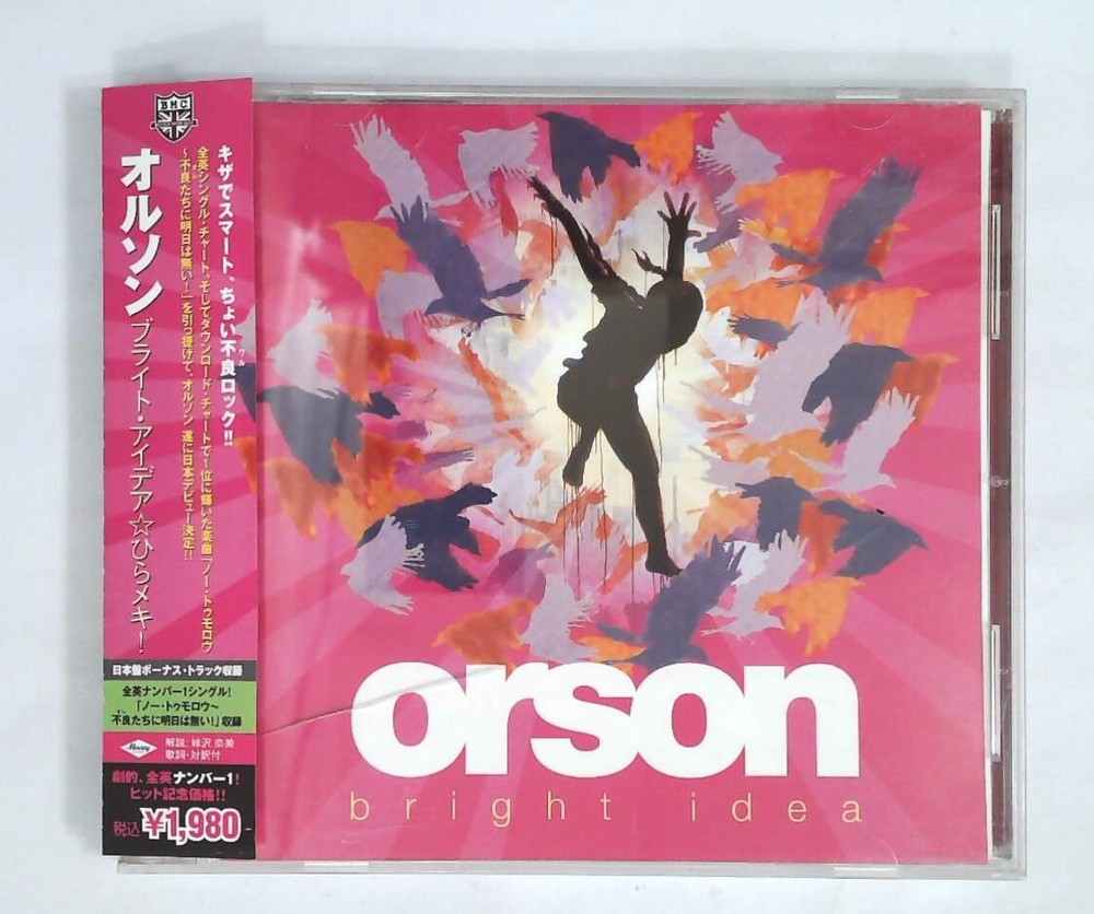 Orson – Bright Idea UICR-9010 JAPAN CD OBI