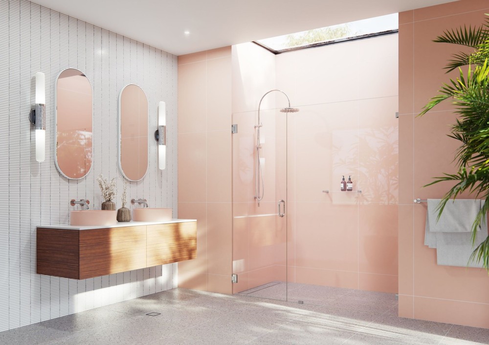 Illume 78H x 68.5W Chrome Hinged Glass Shower Door by Glass Warehouse GW-WH-68.5