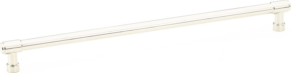 Emtek 86692 Jasper 12-Inch Cabinet Pull Brushed Nickel Bar Handle