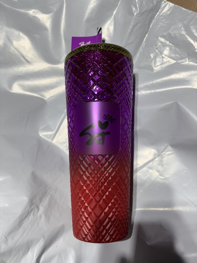 Starbucks SHE x THIS Shae Anthony Spring 2024 Jeweled Ombre 24oz Tumbler