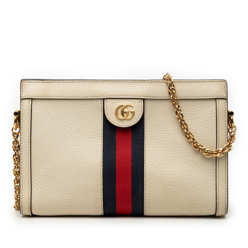 GUCCI Ophidia Shelly Line Chain Shoulder Bag 503877 Leather 955342