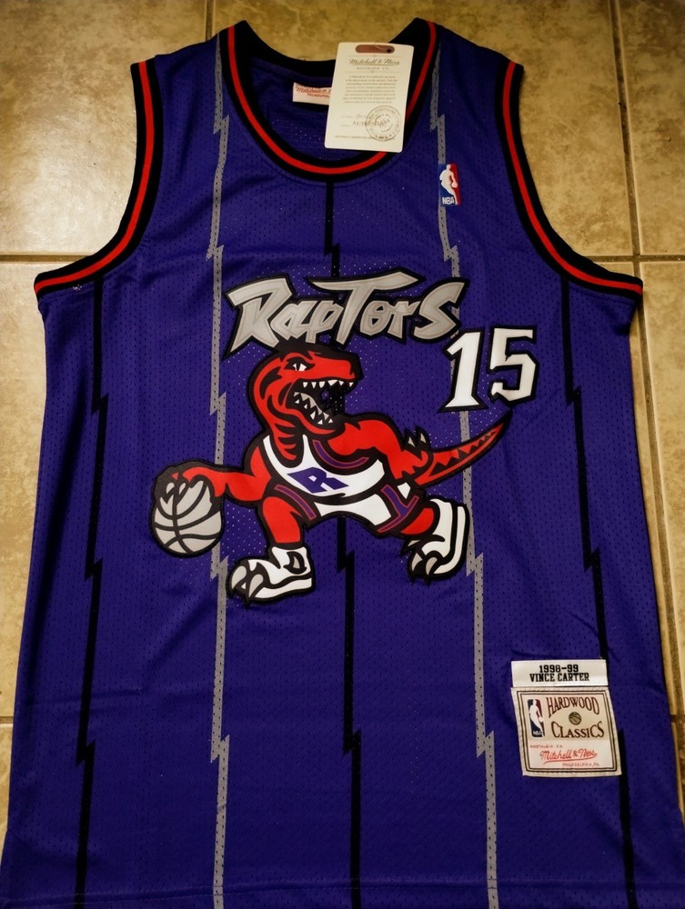 Toronto Raptors Jersey Vince Carter #15 Jersey Throwback Purple Jersey US Seller
