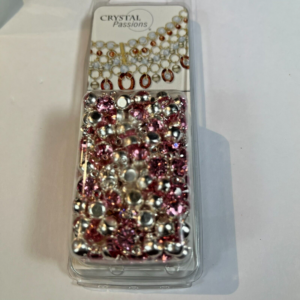 Clearance SALE! 1 Pack 144 Pcs PINK Genuine Swarovski Elements 6 mm Pendant RARE-image
